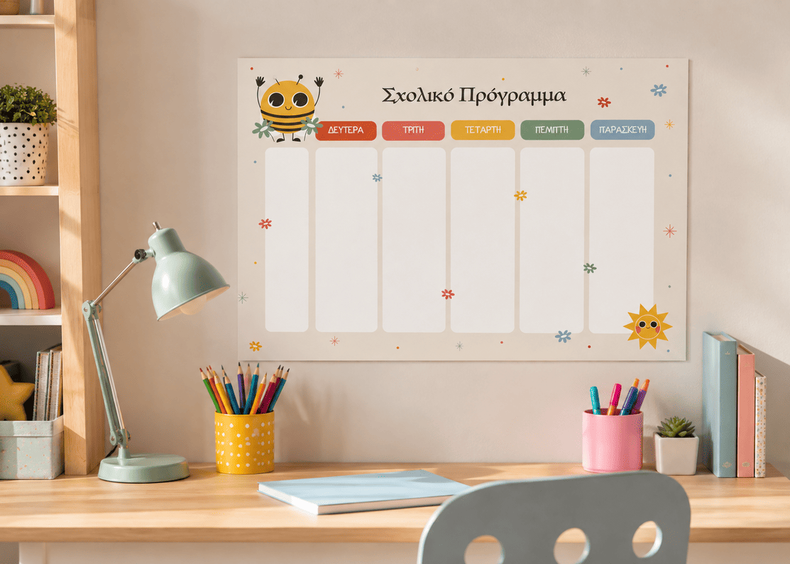 Πρόγραμμα μαθημάτων μελισσούλα