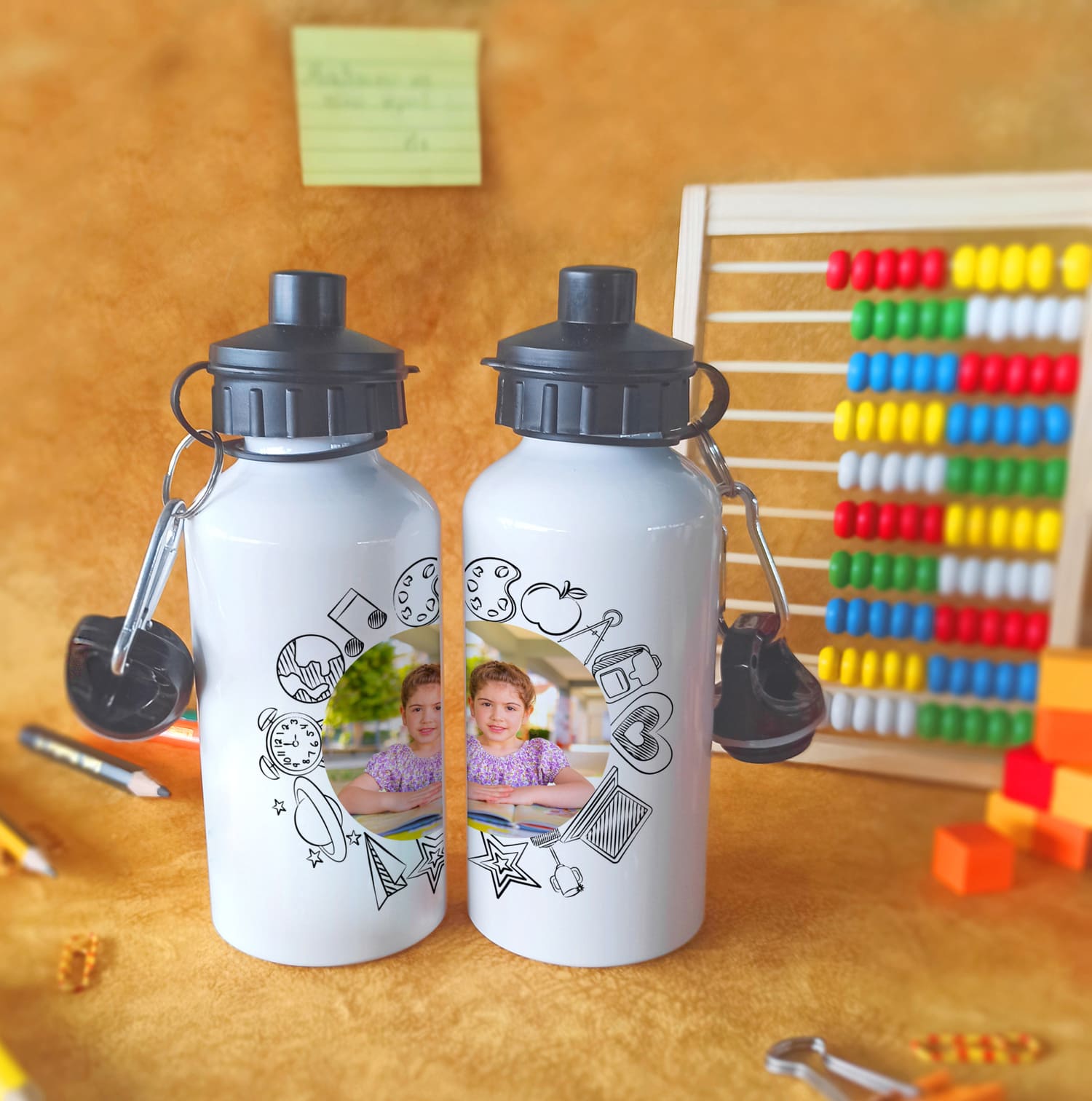 Παγούρι ασπρόμαυρα παιδικά σχέδια 