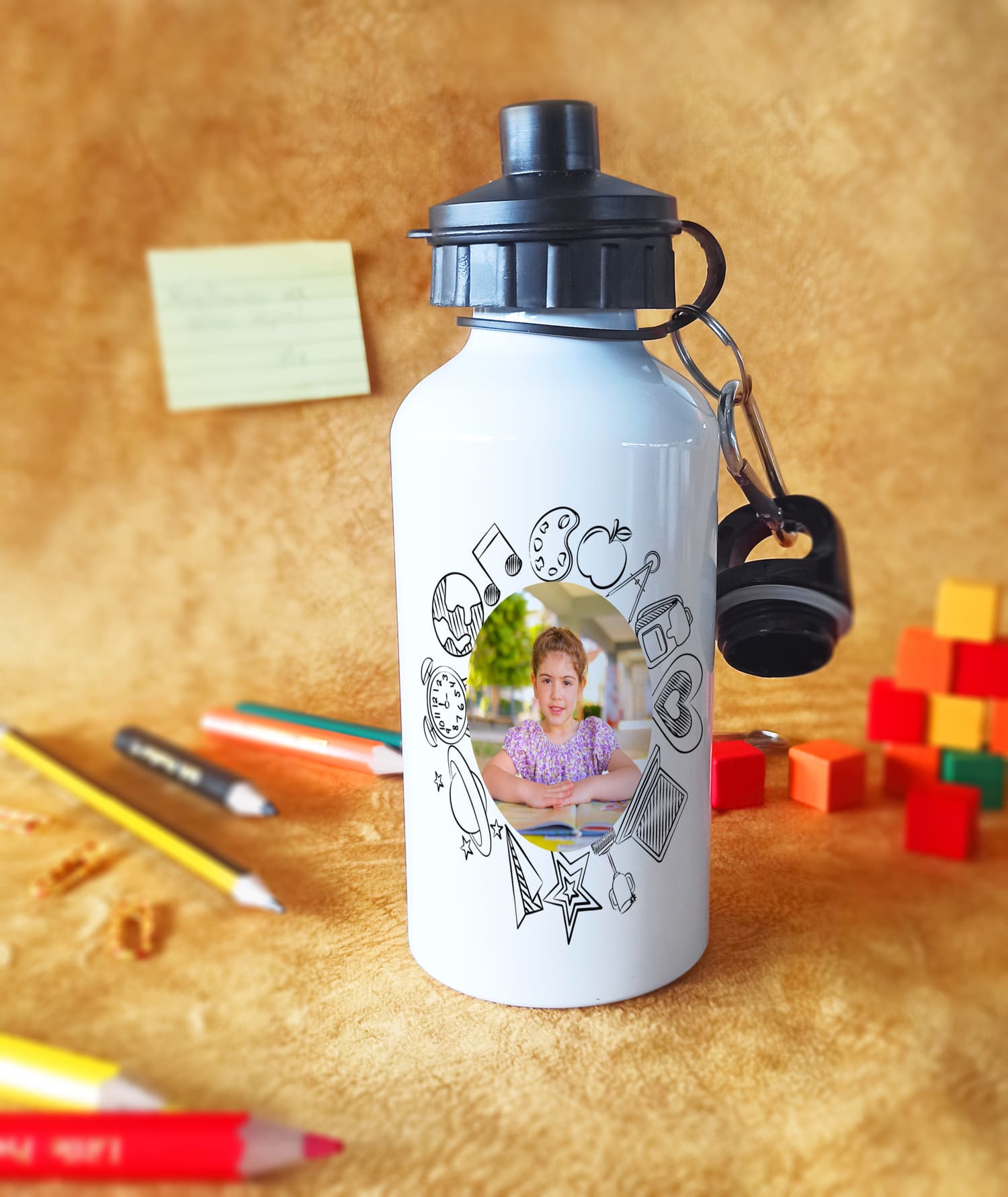 Παγούρι ασπρόμαυρα παιδικά σχέδια 