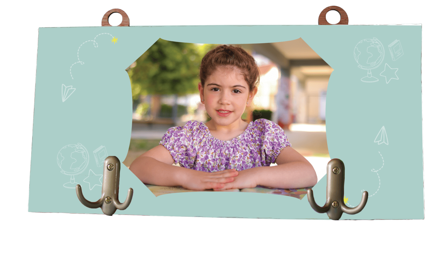 Ξύλινη κρεμάστρα 