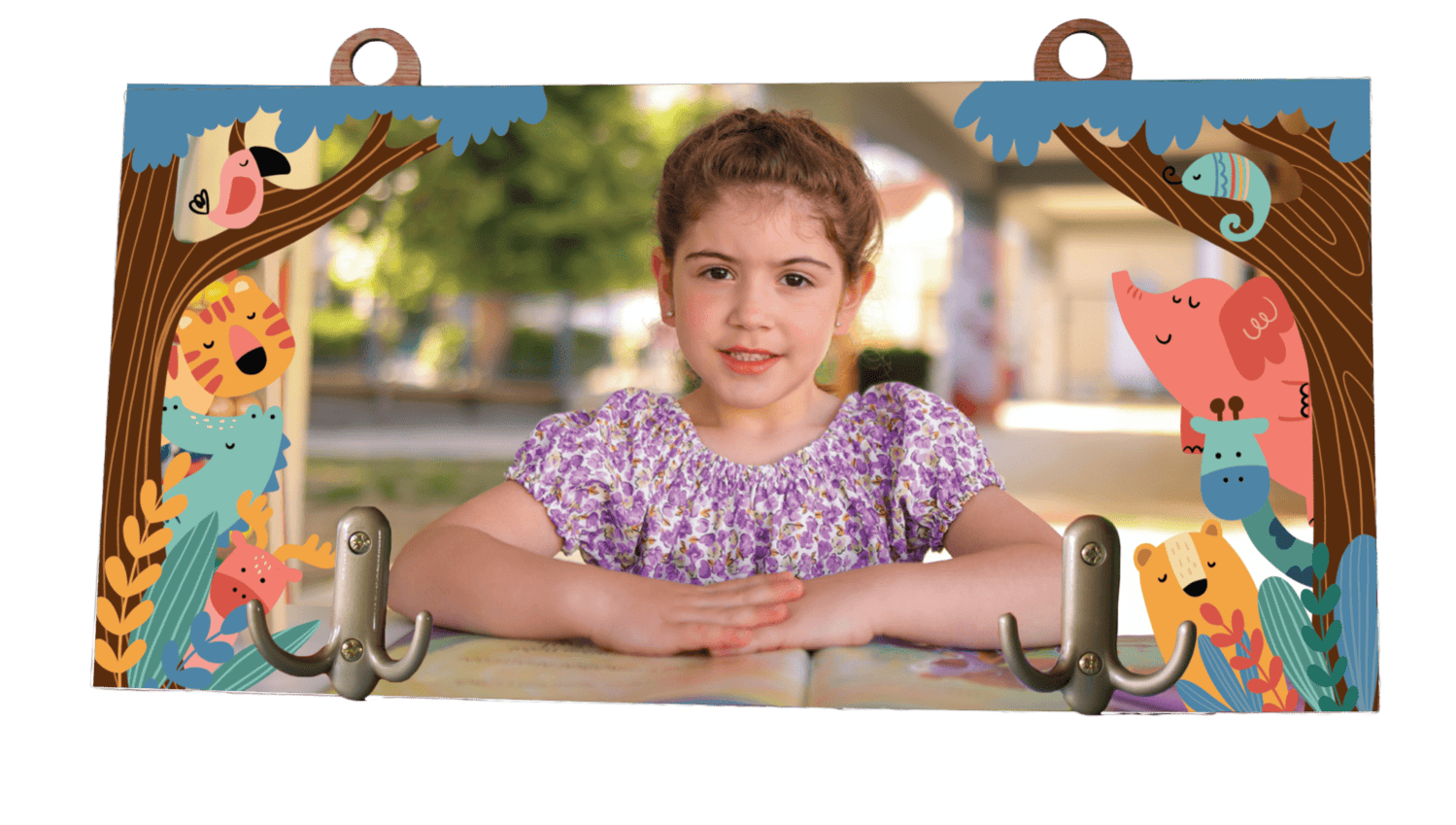 Ξύλινη κρεμάστρα 