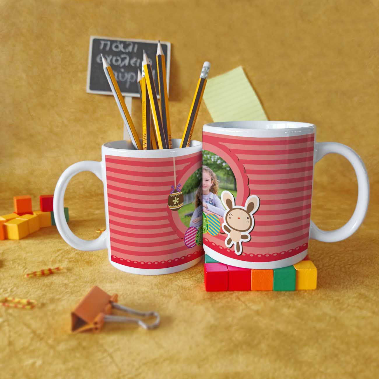  Κούπα πασχαλινή κόκκινη